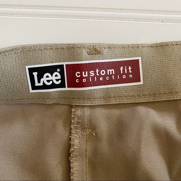Lee Khaki Straight Leg 36x34 Custom Fit Collection - Picture 3 of 12